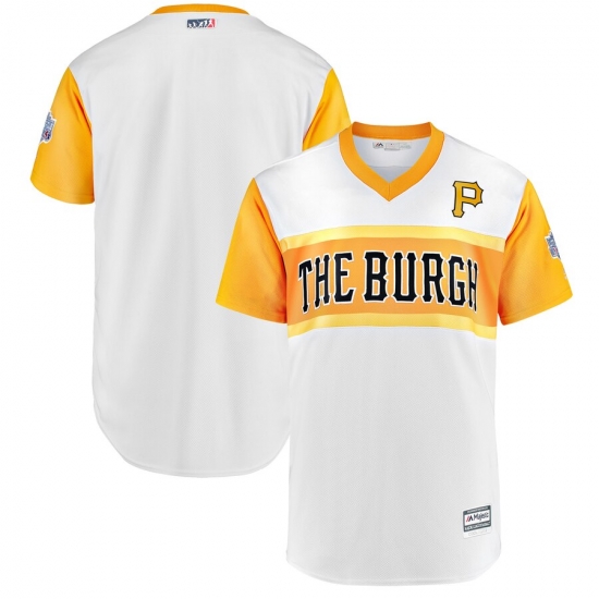 Pirates Blank White 2019 MLB Little League Classic Team Jersey Pirates Blank White 2019 MLB Little League Classic Team Jersey