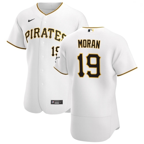 Pittsburgh Pirates 19 Colin Moran Men Nike White Home 2020 Authentic Player MLB Jersey Pittsburgh Pirates 19 Colin Moran Men Nike White Home 2020 Authentic Player MLB Jersey