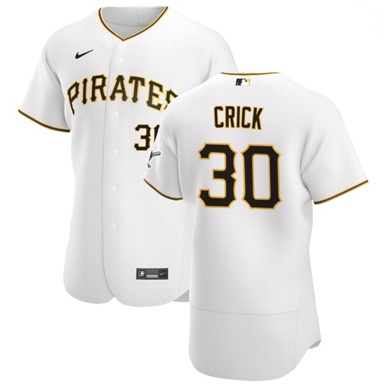 Pittsburgh Pirates 30 Kyle Crick Men Nike White Home 2020 Authentic Player MLB Jersey Pittsburgh Pirates 30 Kyle Crick Men Nike White Home 2020 Authentic Player MLB Jersey