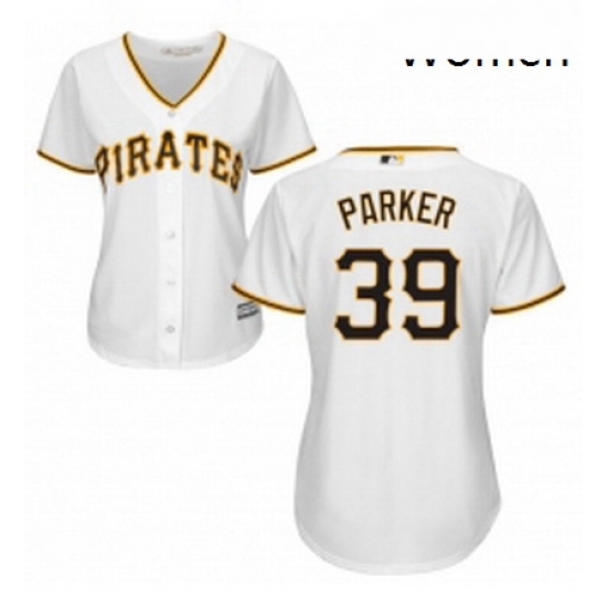 Womens Majestic Pittsburgh Pirates 39 Dave Parker Authentic White Home Cool Base MLB Jersey Womens Majestic Pittsburgh Pirates 39 Dave Parker Authentic White Home Cool Base MLB Jersey