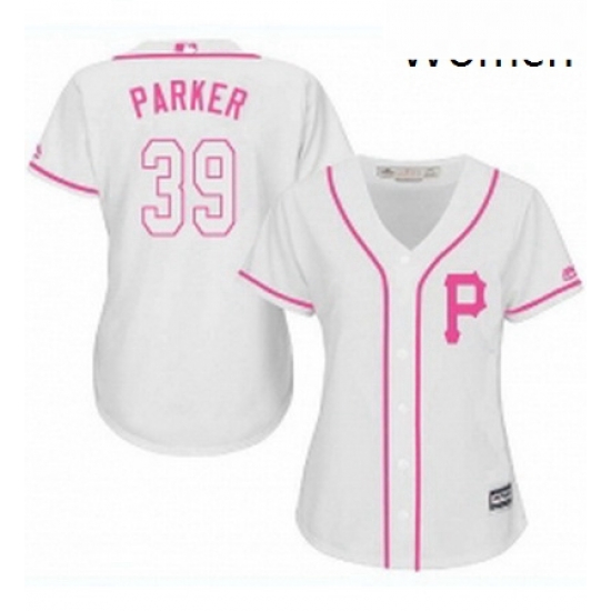 Womens Majestic Pittsburgh Pirates 39 Dave Parker Replica White Fashion Cool Base MLB Jersey Womens Majestic Pittsburgh Pirates 39 Dave Parker Replica White Fashion Cool Base MLB Jersey