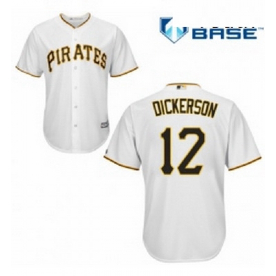 Youth Majestic Pittsburgh Pirates 12 Corey Dickerson Authentic White Home Cool Base MLB Jersey Youth Majestic Pittsburgh Pirates 12 Corey Dickerson Authentic White Home Cool Base MLB Jersey
