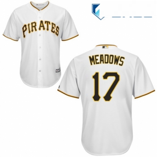 Youth Majestic Pittsburgh Pirates 17 Austin Meadows Replica White Home Cool Base MLB Jersey Youth Majestic Pittsburgh Pirates 17 Austin Meadows Replica White Home Cool Base MLB Jersey