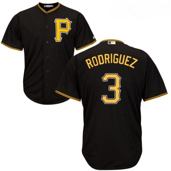 Youth Majestic Pittsburgh Pirates 3 Sean Rodriguez Replica Black Alternate Cool Base MLB Jersey Youth Majestic Pittsburgh Pirates 3 Sean Rodriguez Replica Black Alternate Cool Base MLB Jersey