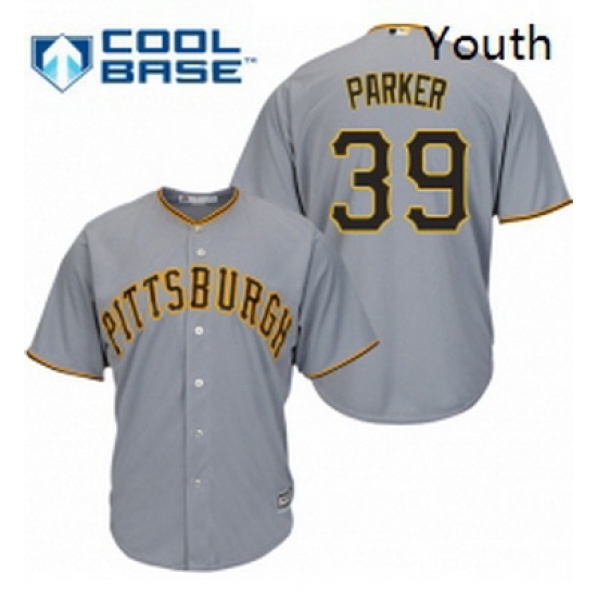 Youth Majestic Pittsburgh Pirates 39 Dave Parker Authentic Grey Road Cool Base MLB Jersey Youth Majestic Pittsburgh Pirates 39 Dave Parker Authentic Grey Road Cool Base MLB Jersey
