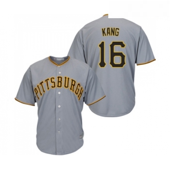 Youth Pittsburgh Pirates 16 Jung ho Kang Replica Grey Road Cool Base Baseball Jersey Youth Pittsburgh Pirates 16 Jung ho Kang Replica Grey Road Cool Base Baseball Jersey