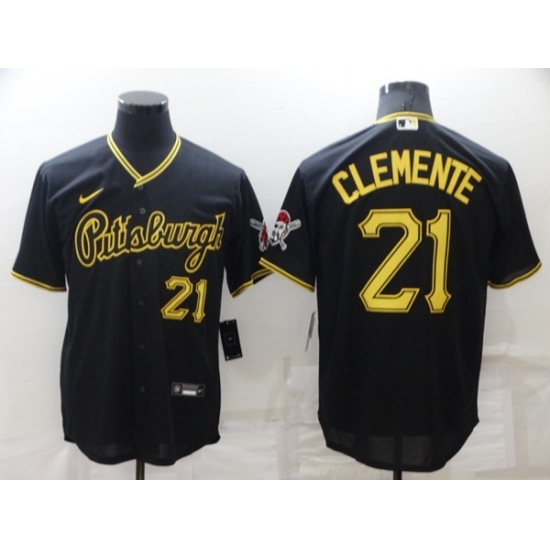 Youth Pittsburgh Pirates #21 Roberto Clemente Black Cool Base Stitched Jersey Youth Pittsburgh Pirates #21 Roberto Clemente Black Cool Base Stitched Jersey