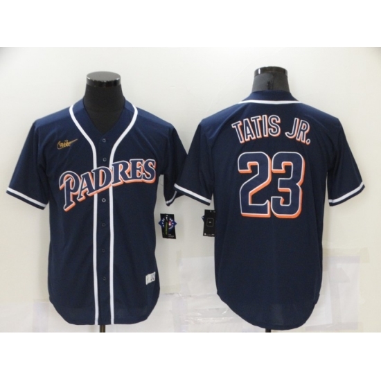 Men San Diego Padres 23 Fernando Tatis Jr Navy Nike 2021 Jersey Men San Diego Padres 23 Fernando Tatis Jr Navy Nike 2021 Jersey