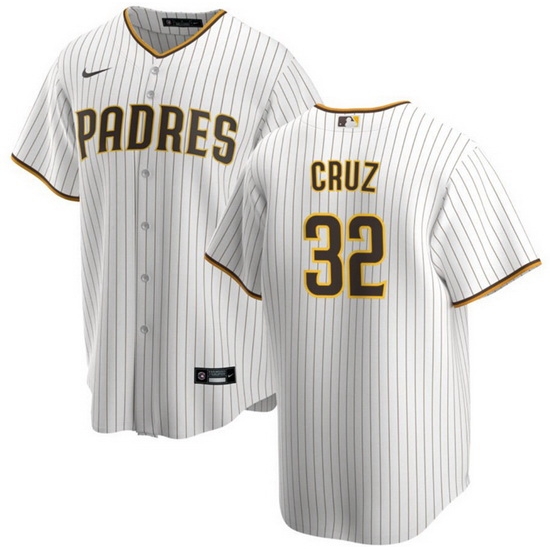 Men San Diego Padres 32 Nelson Cruz White Cool Base Stitched Jersey Men San Diego Padres 32 Nelson Cruz White Cool Base Stitched Jersey