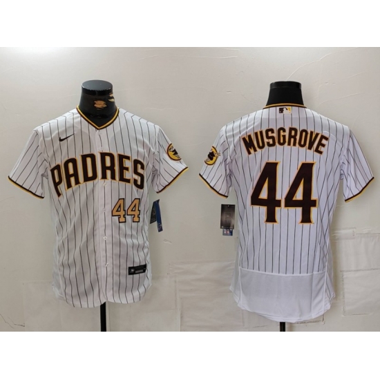 Men San Diego Padres 44 Joe Musgrove White 2024 Home Limited Stitched Baseball Jersey 3 399 Men San Diego Padres 44 Joe Musgrove White 2024 Home Limited Stitched Baseball Jersey 3 399