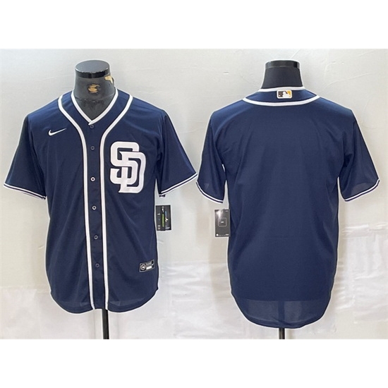 Men San Diego Padres Blank Navy Cool Base Stitched Baseball Jersey Men San Diego Padres Blank Navy Cool Base Stitched Baseball Jersey