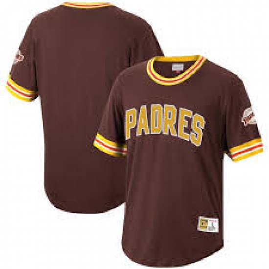 Men San Diego Padres Brown Pull Over Jersey Men San Diego Padres Brown Pull Over Jersey