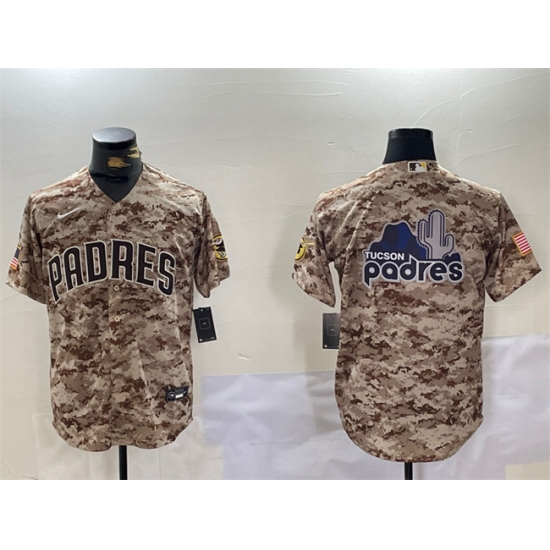 Men San Diego Padres Tan Camo Team Big Logo Cool Base Stitched Baseball Jersey 1 Men San Diego Padres Tan Camo Team Big Logo Cool Base Stitched Baseball Jersey 1