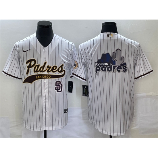 Men San Diego Padres White Big Logo In Back Cool Base With Patch Stitched Baseball Jersey Men San Diego Padres White Big Logo In Back Cool Base With Patch Stitched Baseball Jersey