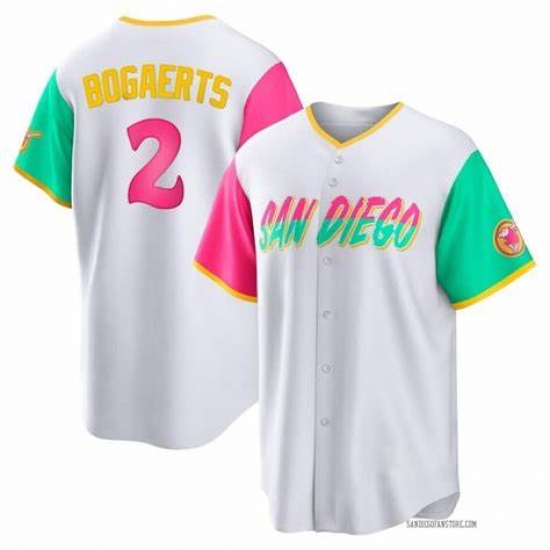 Men San Diego Padres Xander Bogaerts #2 2022 City Connect Stitched Baseball Jersey Men San Diego Padres Xander Bogaerts #2 2022 City Connect Stitched Baseball Jersey