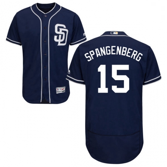 Mens Majestic San Diego Padres 15 Cory Spangenberg Navy Blue Alternate Flexbase Authentic Collection MLB Jersey Mens Majestic San Diego Padres 15 Cory Spangenberg Navy Blue Alternate Flexbase Authentic Collection MLB Jersey