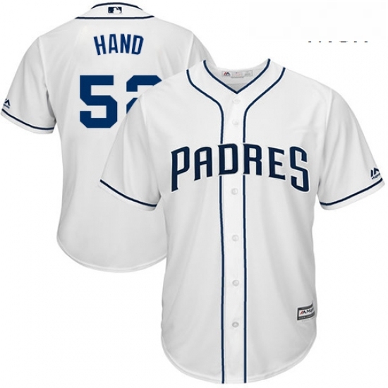 Mens Majestic San Diego Padres 52 Brad Hand Replica White Home Cool Base MLB Jersey Mens Majestic San Diego Padres 52 Brad Hand Replica White Home Cool Base MLB Jersey