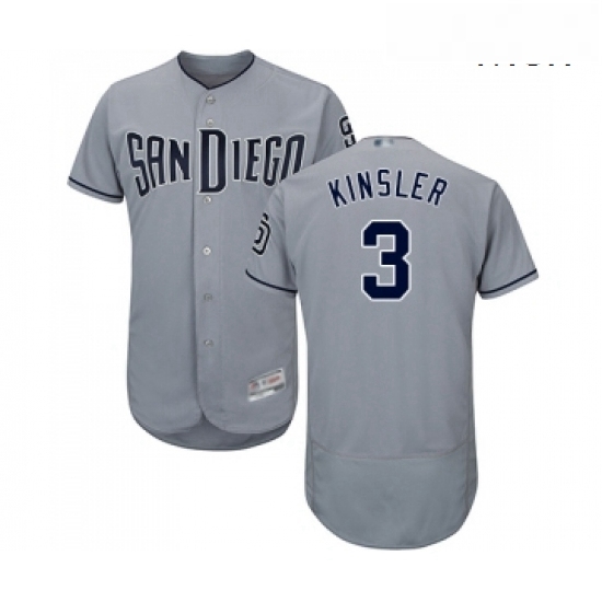 Mens San Diego Padres 3 Ian Kinsler Authentic Grey Road Cool Base Baseball Jersey Mens San Diego Padres 3 Ian Kinsler Authentic Grey Road Cool Base Baseball Jersey