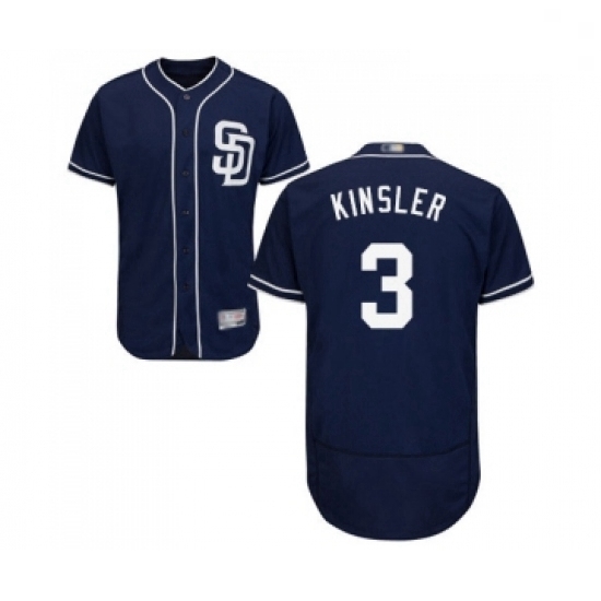 Mens San Diego Padres 3 Ian Kinsler Navy Blue Alternate Flex Base Authentic Collection Baseball Jersey Mens San Diego Padres 3 Ian Kinsler Navy Blue Alternate Flex Base Authentic Collection Baseball Jersey