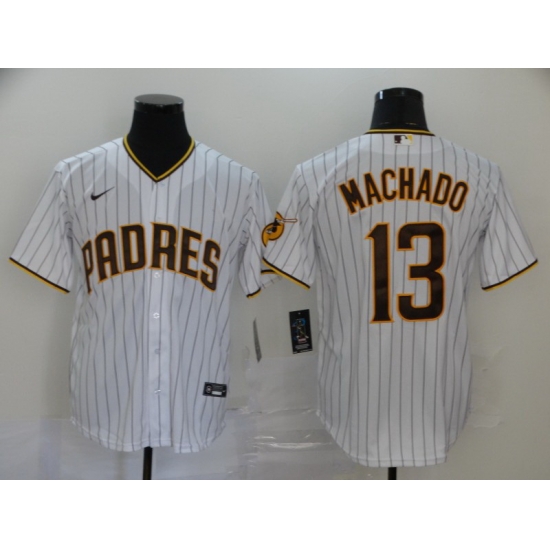Padres 13 Manny Machado White Nike 2020 Cool Base Jersey Padres 13 Manny Machado White Nike 2020 Cool Base Jersey