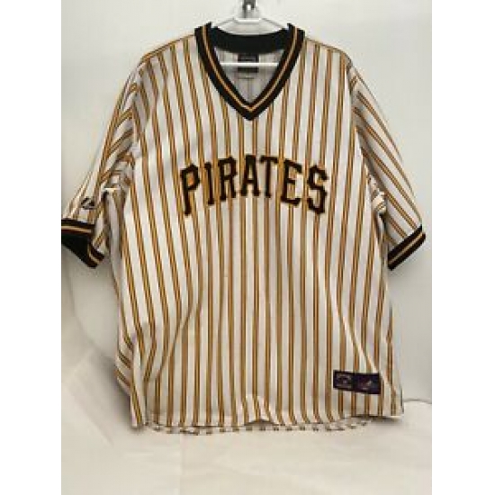 Pittsburgh Pirates Cooperstown Collection Vintage Striped Jersey Pittsburgh Pirates Cooperstown Collection Vintage Striped Jersey
