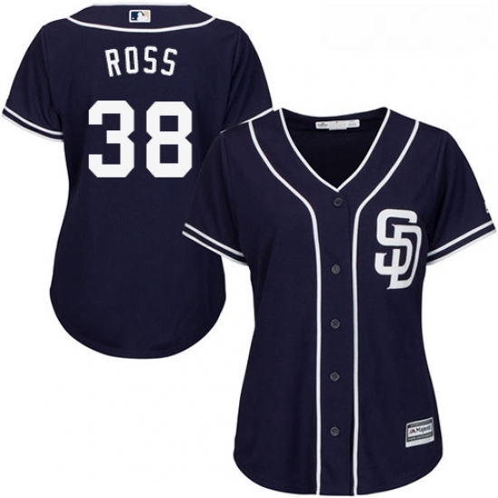 Womens Majestic San Diego Padres 38 Tyson Ross Authentic Navy Blue Alternate 1 Cool Base MLB Jersey Womens Majestic San Diego Padres 38 Tyson Ross Authentic Navy Blue Alternate 1 Cool Base MLB Jersey