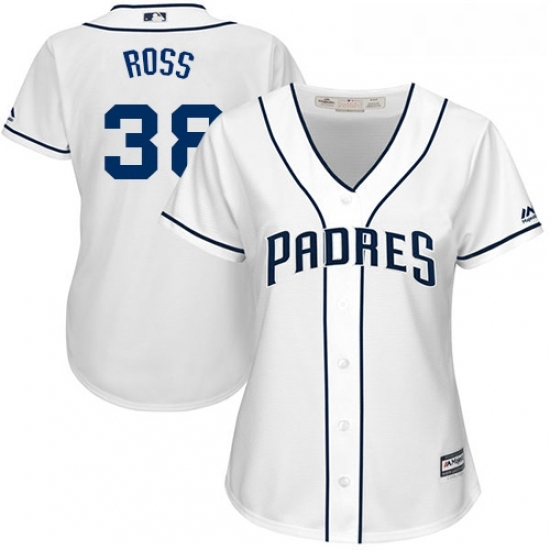 Womens Majestic San Diego Padres 38 Tyson Ross Authentic White Home Cool Base MLB Jersey Womens Majestic San Diego Padres 38 Tyson Ross Authentic White Home Cool Base MLB Jersey