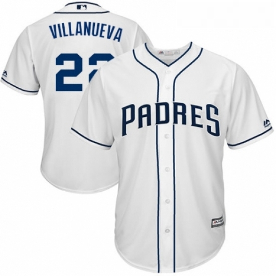 Youth Majestic San Diego Padres 22 Christian Villanueva Authentic White Home Cool Base MLB Jersey Youth Majestic San Diego Padres 22 Christian Villanueva Authentic White Home Cool Base MLB Jersey