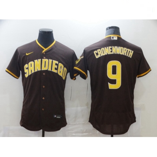 Youth Nike San Diego Padres 9 Jake Cronenworth Brown 2021 Road Player Jersey Youth Nike San Diego Padres 9 Jake Cronenworth Brown 2021 Road Player Jersey