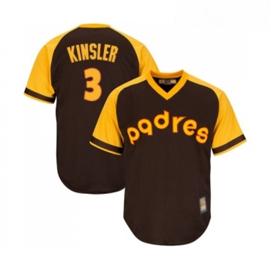 Youth San Diego Padres 3 Ian Kinsler Authentic Brown Alternate Cooperstown Cool Base Baseball Jersey Youth San Diego Padres 3 Ian Kinsler Authentic Brown Alternate Cooperstown Cool Base Baseball Jersey