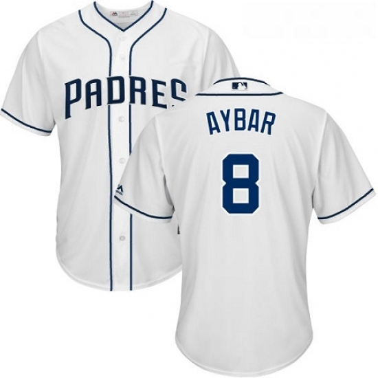 Youth San Diego Padres 8 Erick Aybar White Cool Base Stitched MLB Jersey Youth San Diego Padres 8 Erick Aybar White Cool Base Stitched MLB Jersey
