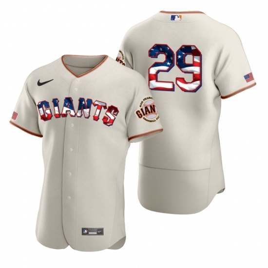 Men San Francisco Giants 29 Jeff Samardzija Men Nike Cream Fluttering USA Flag Limited Edition Flex Base MLB Jersey Men San Francisco Giants 29 Jeff Samardzija Men Nike Cream Fluttering USA Flag Limited Edition Flex Base MLB Jersey