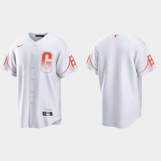 Men San Francisco Giants Men 2021 City Connect White Fan Version Jersey Men San Francisco Giants Men 2021 City Connect White Fan Version Jersey