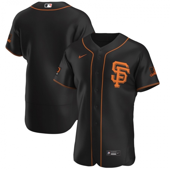 Men San Francisco Giants Men Nike Black Alternate 2020 Flex Base Team MLB Jersey Men San Francisco Giants Men Nike Black Alternate 2020 Flex Base Team MLB Jersey