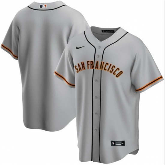 Men San Francisco Giants Nike Gray Blank Jersey Men San Francisco Giants Nike Gray Blank Jersey