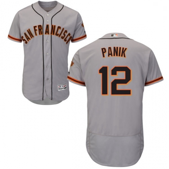 Mens Majestic San Francisco Giants 12 Joe Panik Grey Road Flex Base Authentic Collection MLB Jersey Mens Majestic San Francisco Giants 12 Joe Panik Grey Road Flex Base Authentic Collection MLB Jersey