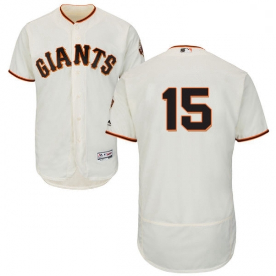 Mens Majestic San Francisco Giants 15 Bruce Bochy Cream Home Flex Base Authentic Collection MLB Jersey Mens Majestic San Francisco Giants 15 Bruce Bochy Cream Home Flex Base Authentic Collection MLB Jersey