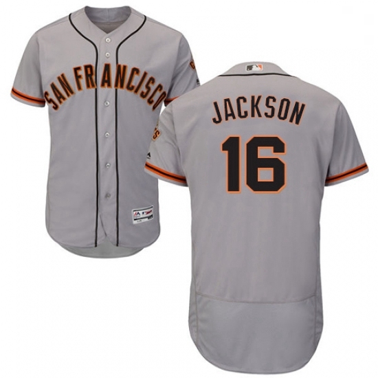 Mens Majestic San Francisco Giants 16 Austin Jackson Grey Road Flex Base Authentic Collection MLB Jersey Mens Majestic San Francisco Giants 16 Austin Jackson Grey Road Flex Base Authentic Collection MLB Jersey