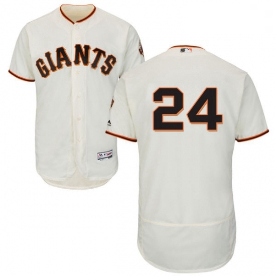 Mens Majestic San Francisco Giants 24 Willie Mays Cream Home Flex Base Authentic Collection MLB Jersey Mens Majestic San Francisco Giants 24 Willie Mays Cream Home Flex Base Authentic Collection MLB Jersey