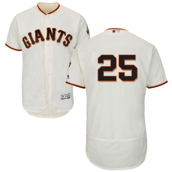 Mens Majestic San Francisco Giants 25 Barry Bonds Cream Home Flex Base Authentic Collection MLB Jersey Mens Majestic San Francisco Giants 25 Barry Bonds Cream Home Flex Base Authentic Collection MLB Jersey