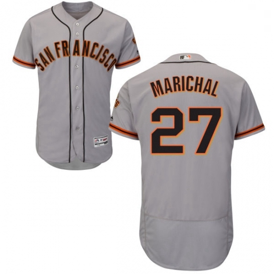 Mens Majestic San Francisco Giants 27 Juan Marichal Grey Road Flex Base Authentic Collection MLB Jersey Mens Majestic San Francisco Giants 27 Juan Marichal Grey Road Flex Base Authentic Collection MLB Jersey