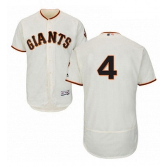 Mens Majestic San Francisco Giants 4 Mel Ott Cream Home Flex Base Authentic Collection MLB Jersey Mens Majestic San Francisco Giants 4 Mel Ott Cream Home Flex Base Authentic Collection MLB Jersey