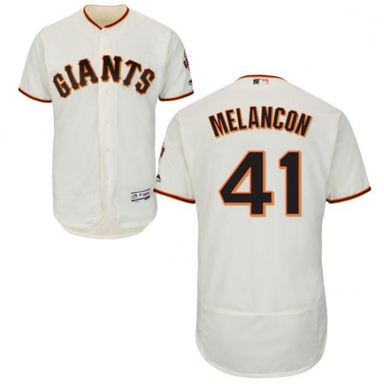 Mens Majestic San Francisco Giants 41 Mark Melancon Cream Flexbase Authentic Collection MLB Jersey Mens Majestic San Francisco Giants 41 Mark Melancon Cream Flexbase Authentic Collection MLB Jersey