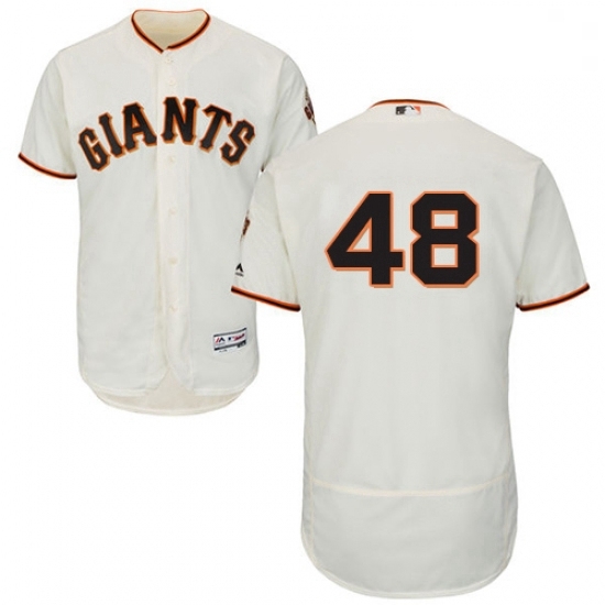 Mens Majestic San Francisco Giants 48 Pablo Sandoval Cream Flexbase Authentic Collection MLB Jersey Mens Majestic San Francisco Giants 48 Pablo Sandoval Cream Flexbase Authentic Collection MLB Jersey