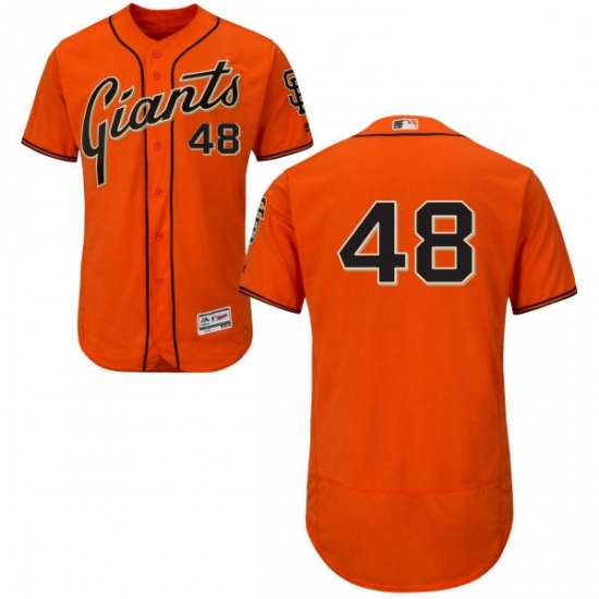 Mens Majestic San Francisco Giants 48 Pablo Sandoval Orange Flexbase Authentic Collection MLB Jersey Mens Majestic San Francisco Giants 48 Pablo Sandoval Orange Flexbase Authentic Collection MLB Jersey