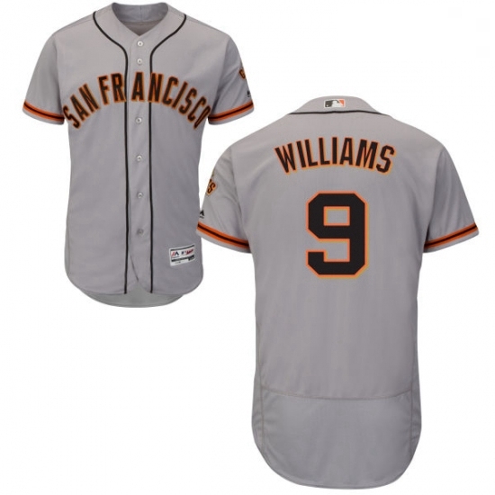 Mens Majestic San Francisco Giants 9 Matt Williams Grey Road Flex Base Authentic Collection MLB Jersey Mens Majestic San Francisco Giants 9 Matt Williams Grey Road Flex Base Authentic Collection MLB Jersey