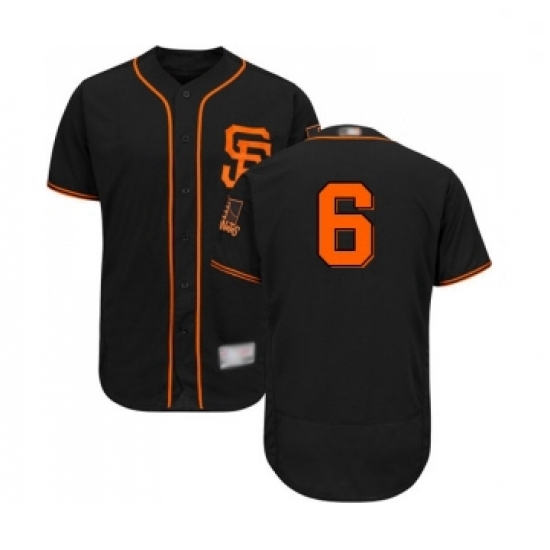 Mens San Francisco Giants 6 Steven Duggar Black Alternate Flex Base Authentic Collection Baseball Jersey Mens San Francisco Giants 6 Steven Duggar Black Alternate Flex Base Authentic Collection Baseball Jersey