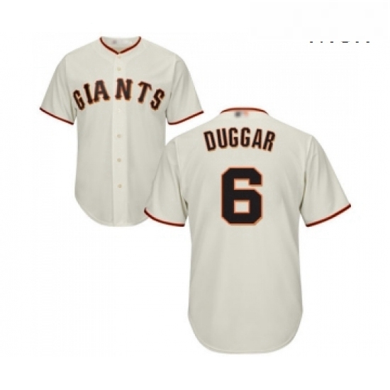 Mens San Francisco Giants 6 Steven Duggar Replica Cream Home Cool Base Baseball Jersey Mens San Francisco Giants 6 Steven Duggar Replica Cream Home Cool Base Baseball Jersey