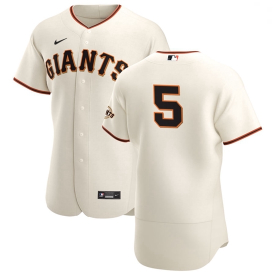 San Francisco Giants 5 Mike Yastrzemski Men Nike Cream Home 2020 Authentic Player MLB Jersey San Francisco Giants 5 Mike Yastrzemski Men Nike Cream Home 2020 Authentic Player MLB Jersey