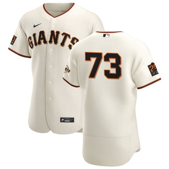 San Francisco Giants 73 Caleb Baragar Men Nike Cream Home 2020 Authentic 20 at 24 Patch Player MLB Jersey San Francisco Giants 73 Caleb Baragar Men Nike Cream Home 2020 Authentic 20 at 24 Patch Player MLB Jersey